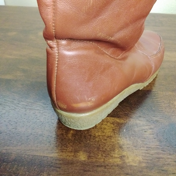 Vintage L.L. Bean Quilted Leather Boots - Picture 5 of 8